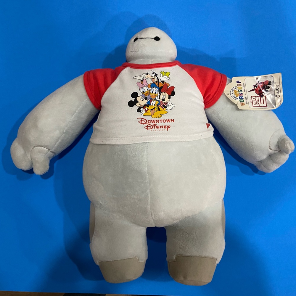 Baymax build a bear downtown Disney. With downtown Disney tshirt.